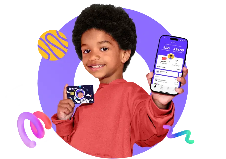 The UK's #1 kids' debit card & app