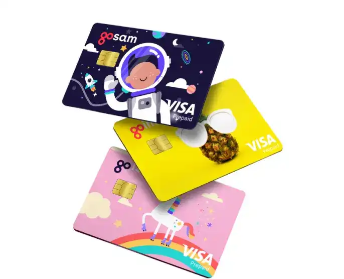 The kids’ debit card & app that grows with your kids The kids’ debit card & app that grows with your kids